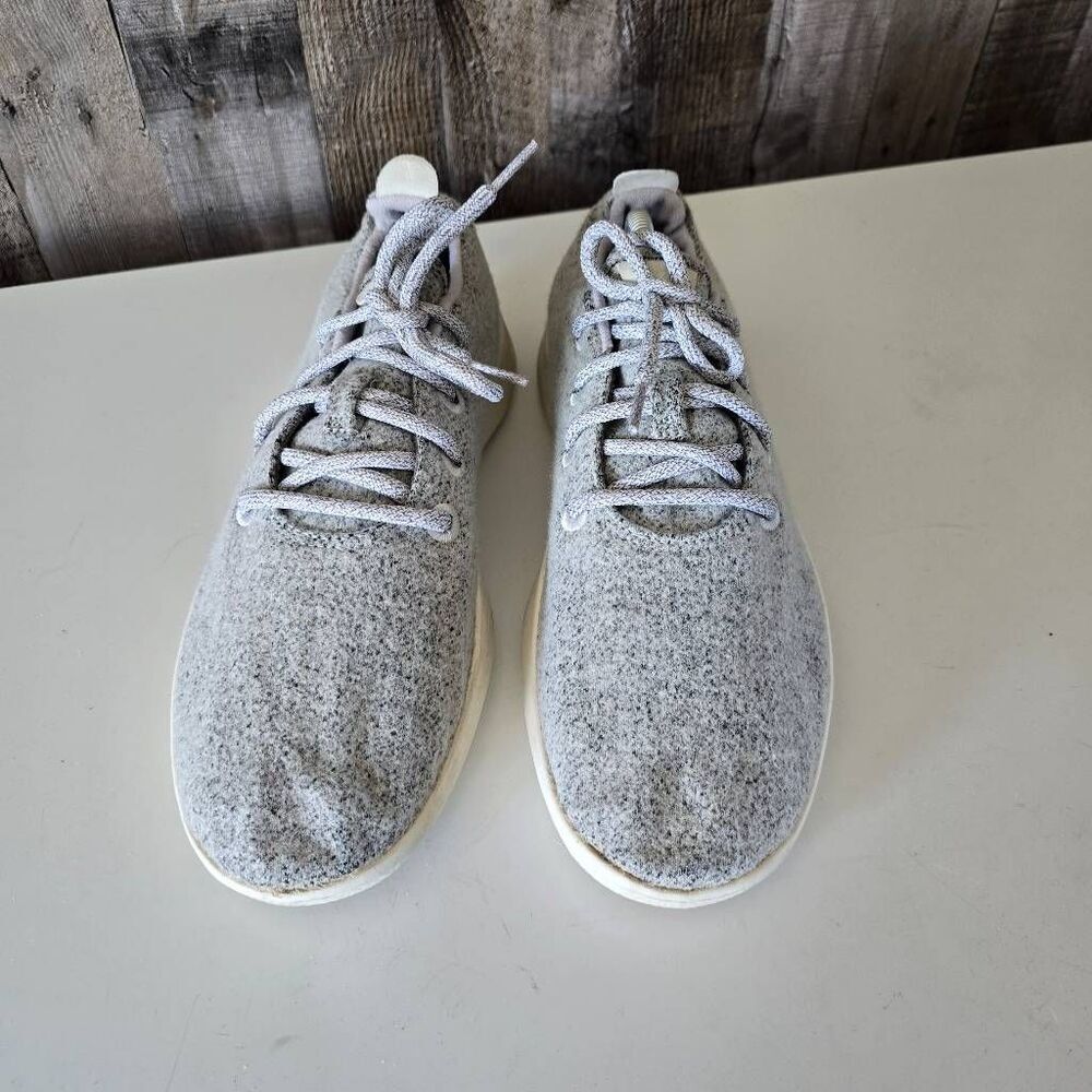Allbirds Men's Wool Runner Sneakers 10 Dapple Grey - Picture 2 of 7